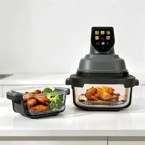 Portable Visible Complete Glass Air Fryer