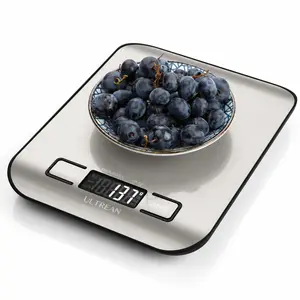 Digital Food Scale, 11 lb Digital Kitchen Scales Weight Ounces and Grams for Cooking and Baking, 6 Units with Tare Function Kitchenware