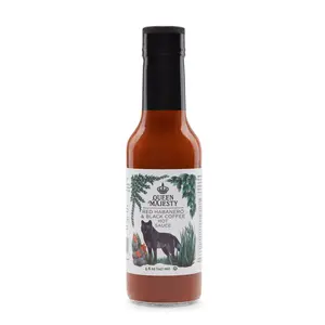 Queen Majesty Red Habanero & Black Coffee Hot Sauce 5oz • HOT ONES Season 3