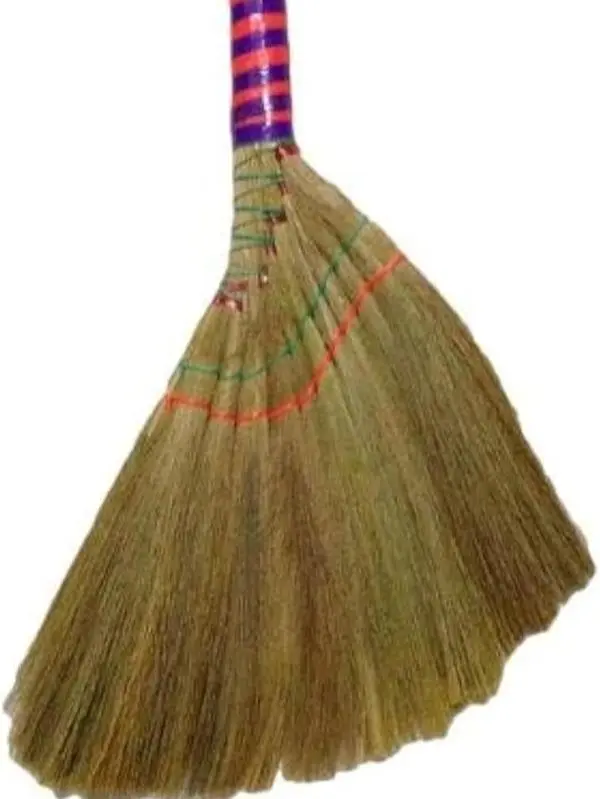 One Vietnamese Soft Fan (Straw) Broom, 40 Inch