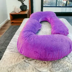 HerPillow Ultimate 5-in-1 Pregnancy Body & Nursing Support Pillow for Total Body Comfort