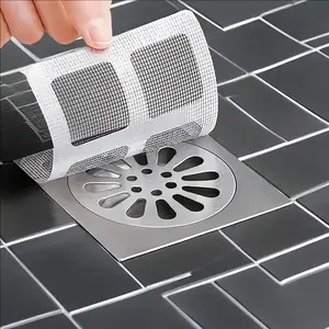 20-Pack Reusable Drain Guards, Drain Cover, Bathroom Hair Filter, Kitchen Sink Strainer, Odor-Proof, Anti-Clog, Fast Draining, Home Use