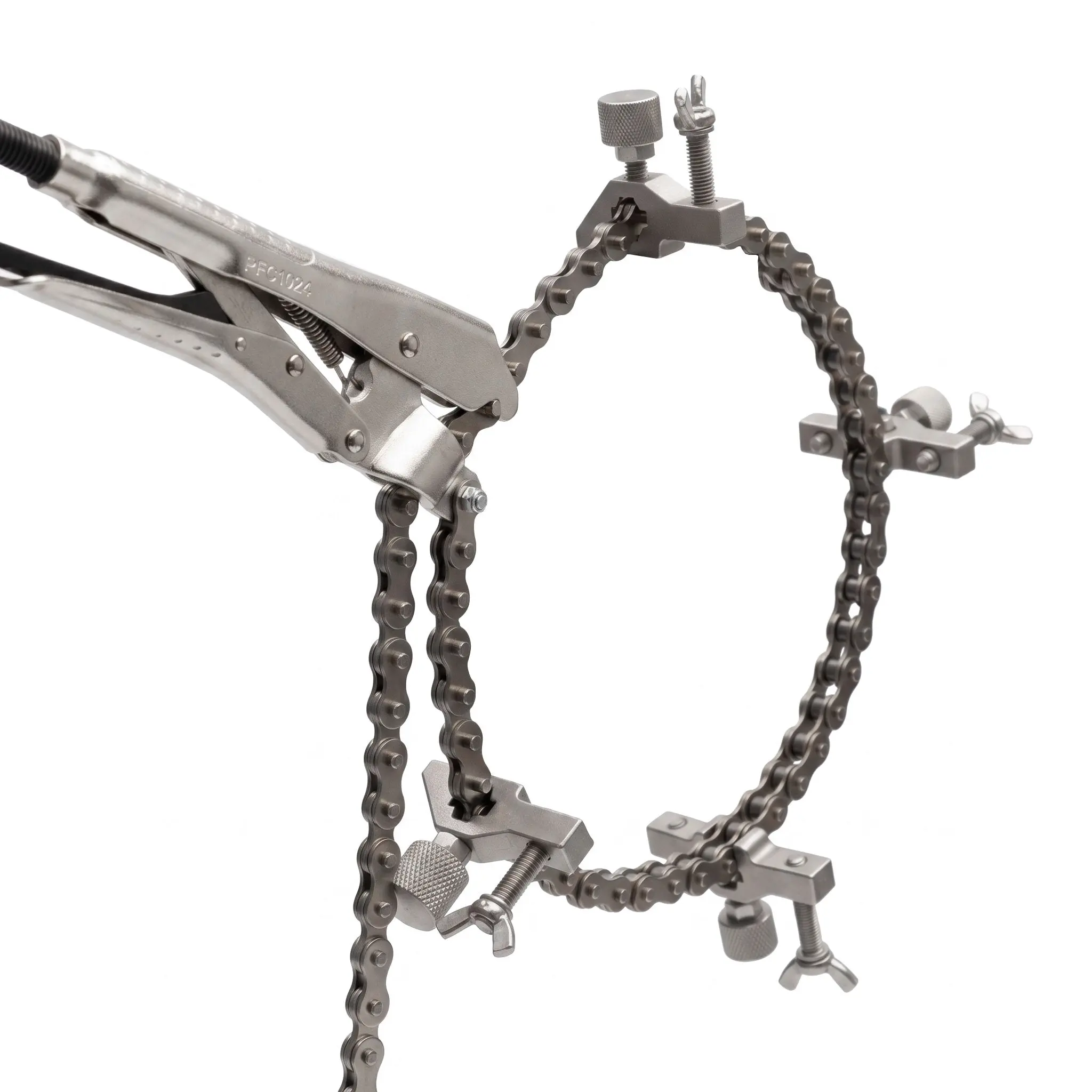 "The Python" Pipe Alignment Chain Pliers "The Python" Pipe Alignment Chain Pliers