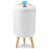 Pukomc Smart Induction Touchless Automatic Trash Can - ABS Smart Bin with Motion Sensor, Waterproof Nordic Style Home Supply for Wardrobe & Laundry Rooms, Space-Saving Eco-Friendly Accessory