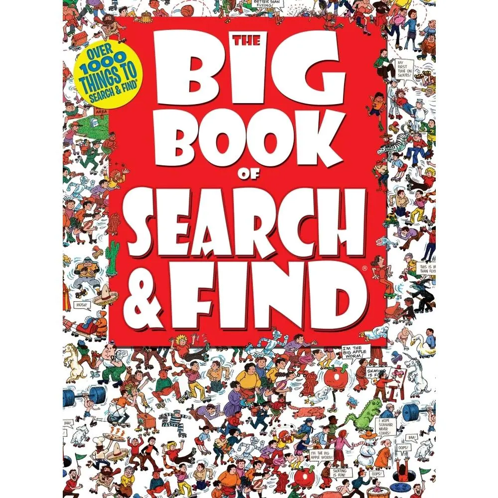 Used Copy Paperback Hidden Object Picture Puzzle Book for Kids by Tony Tallarcio (1.51 lbs), Over 5,000 Fun Things to Search & Find, Printed Pages, Screen-Free Brain-Boosting School Educational Supply for Travel