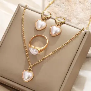 Pearl Heart Set