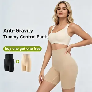 2-Pack Fajas Colombianas Shaping Pants  KaKaPeople Women's Tummy Control Butt-Lifting Shapewear, Sexy and Comfortable High-Waist Body Sculpting Garment Womenswear Compression