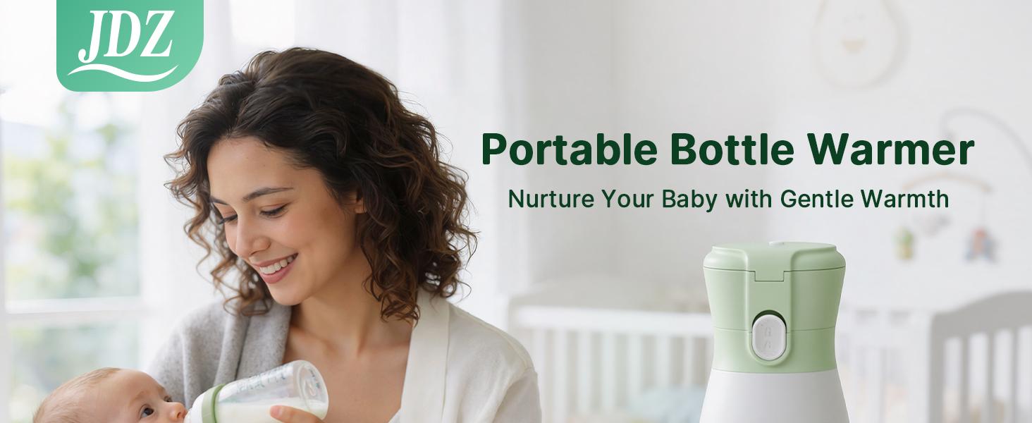 16000mAh Rechargeable Baby Bottle Warmer | 3-5 Mins Fast Heating Baby-Safe | 17oz with Timer & Temp Control for Travel, Breast Milk, Formula 16000mAh Rechargeable Baby Bottle Warmer | 3-5 Mins Fast Heating Baby-Safe | 17oz with Timer & Temp Control for Travel, Breast Milk, Formula