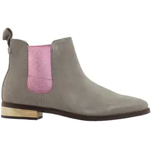 TOMS Womens Ella Chelsea Casual Boots Ankle Low Heel 1-2" - Brown