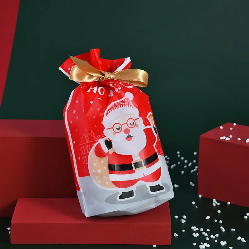 (50/pack); Santa red; plastic