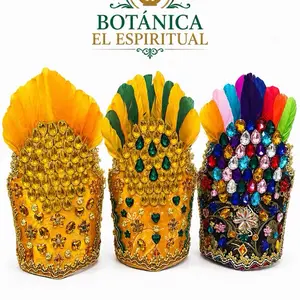 Coronas de pluma para todos los santos