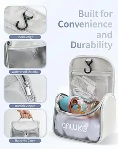 Portable Breast Pump Bag for Hands-Free Wearable Breast Pumps, with Revolutionary Waterproof Mat for Pump and Accessories, Gray