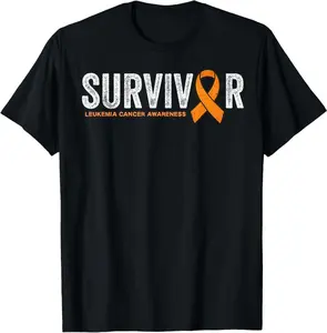 Vintage Survivor Leukemia Awareness T-Shirt