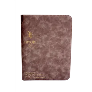 Hiyori Signature Binder — Classic Brown