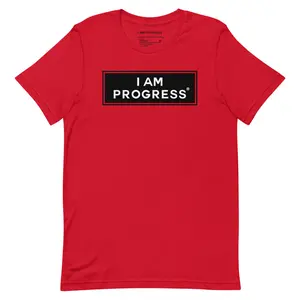 I Am Progress® Classic Logo T-Shirt (Red)