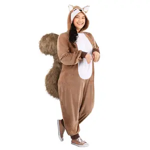 Women's Plus Size Scampering Squirrel Costume Women's Plus Size Scampering Squirrel Costume