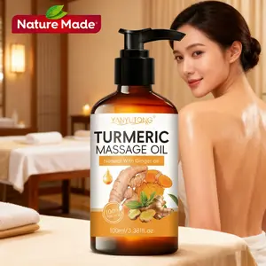100ml Turmeric Essential Oil with natural ginger oil & turmeric extract. Multi-purpose Body Care for massage, bathing, hot compress SPA. Mild, skin-friendly, hydrating & soothing. Portable size delivers comfortable daily care for naturally soft skin.