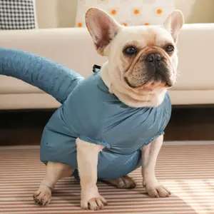 Dog drying bag – Adjustable strap that eliminates the need to hold it by hand; blue pet grooming accessory. Convenient design and high-quality material make it an essential item for pet owners.