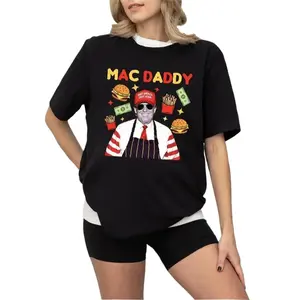 Trump Mac Daddy Shirt, Make America Great Again Shirt, Trump Fries Shirt, Trump Support Team Tee, Anti Kamala Sweatshirt
