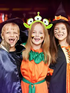 Halloween Headband, Alien Plush Headband for Kids and Adults, Costume Accessories for Theme Party Cosplay and Halloween