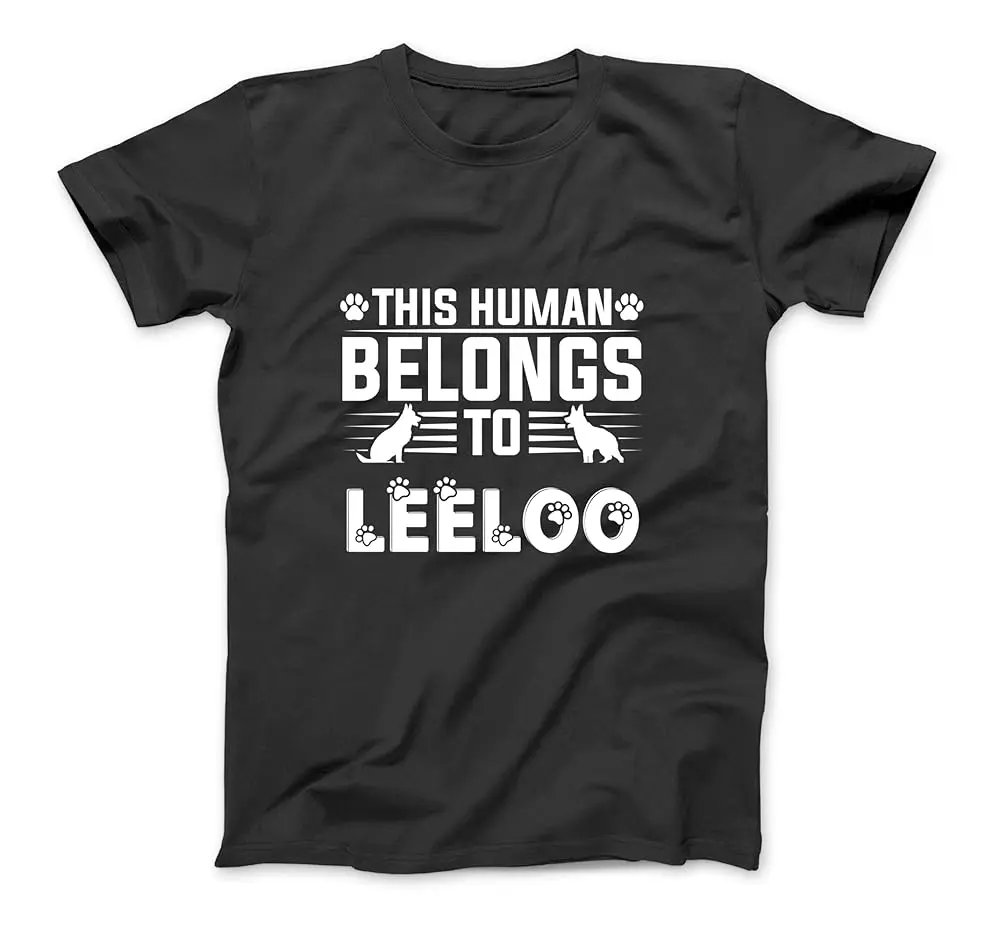 Dog Name Leeloo Gift Belongs To Pet Dog Leeloo T-Shirt