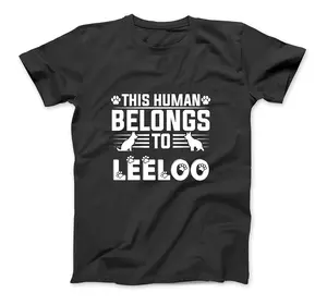Dog Name Leeloo Gift Belongs To Pet Dog Leeloo T-Shirt