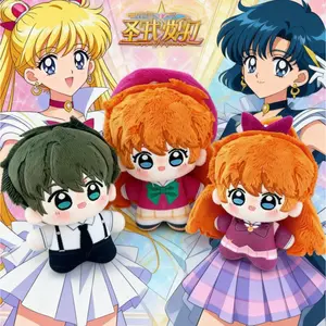 Haneoka Meimi Junior 10cm Anime Cartoon Short Plush Body doll Plushies Xmas Gift Handsome Cotton Figures Pillow
