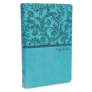 USED-KJV, Deluxe Gift Bible, Imitation Leather, Green, Red Letter Edition by Thomas Nelson (Imitation Leather)