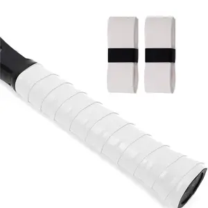 2 Piece Tennis Racket Grip Tape, //, High Friction Material, Sweat Absorbent, Multi-Color Sports Accessories