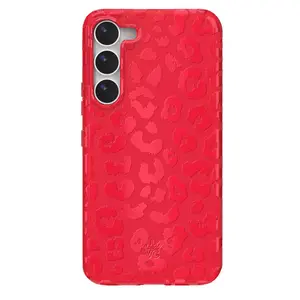 Velvet Caviar Red Hot Leopard Samsung Case - Shockproof Protective High Quality Cute & Stylish Samsung Phone Cases