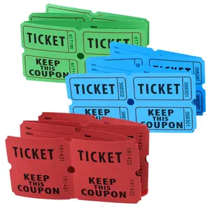 800 Raffle Tickets, Consecutive Numbers, Ideal for Events & Carnivals, Perfect for Prize Draws, Enhance Fun at Gatherings, Festival Party Supplies