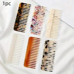 Acetate Hair Comb, 1 Count Portable Hair Styling Comb, Hairdressing Comb, Professional Hair Styling Tool for Women & Men