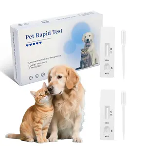 Dog & Cat Urine Pregnancy Test Kit at Home – 5-Minute Fast & Accurate Results for Pet Progesterone Detection, Painless No Blood Draw, Easy Test Strips for Pet Owners & Breeders