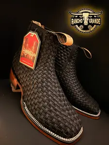 Petatillo , Botines para Hombre , Piel Genuina / Men's Ankle Boots Genuine Leather