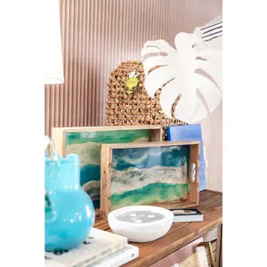 Faux Monstera Palm Frond