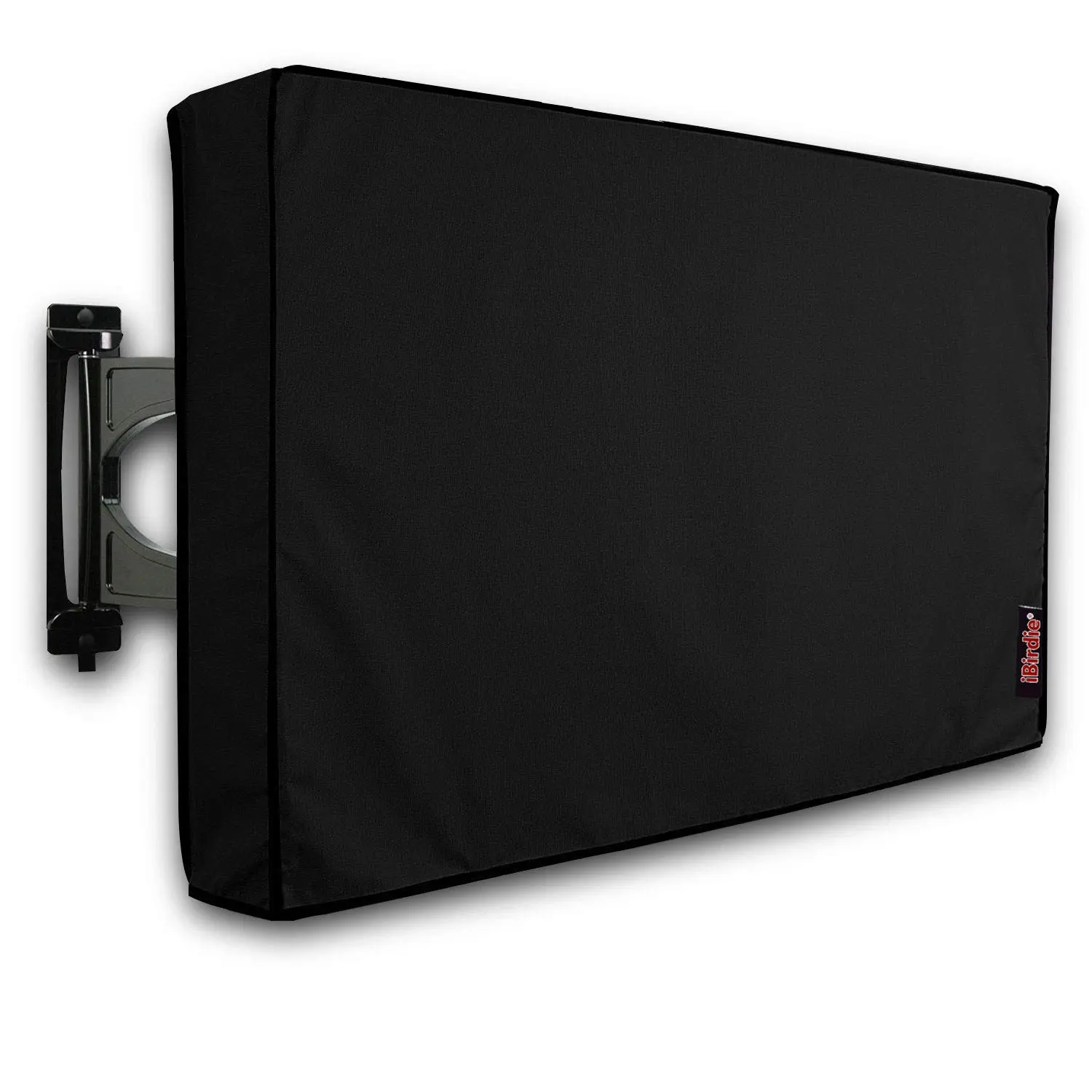 Outdoor Tv Cover 28 To 32 Inch Weatherproof  Size 29''l X 19''h Waterproof For Outside Flat Screen Black 600d Thick Fabric Protector With Bottom