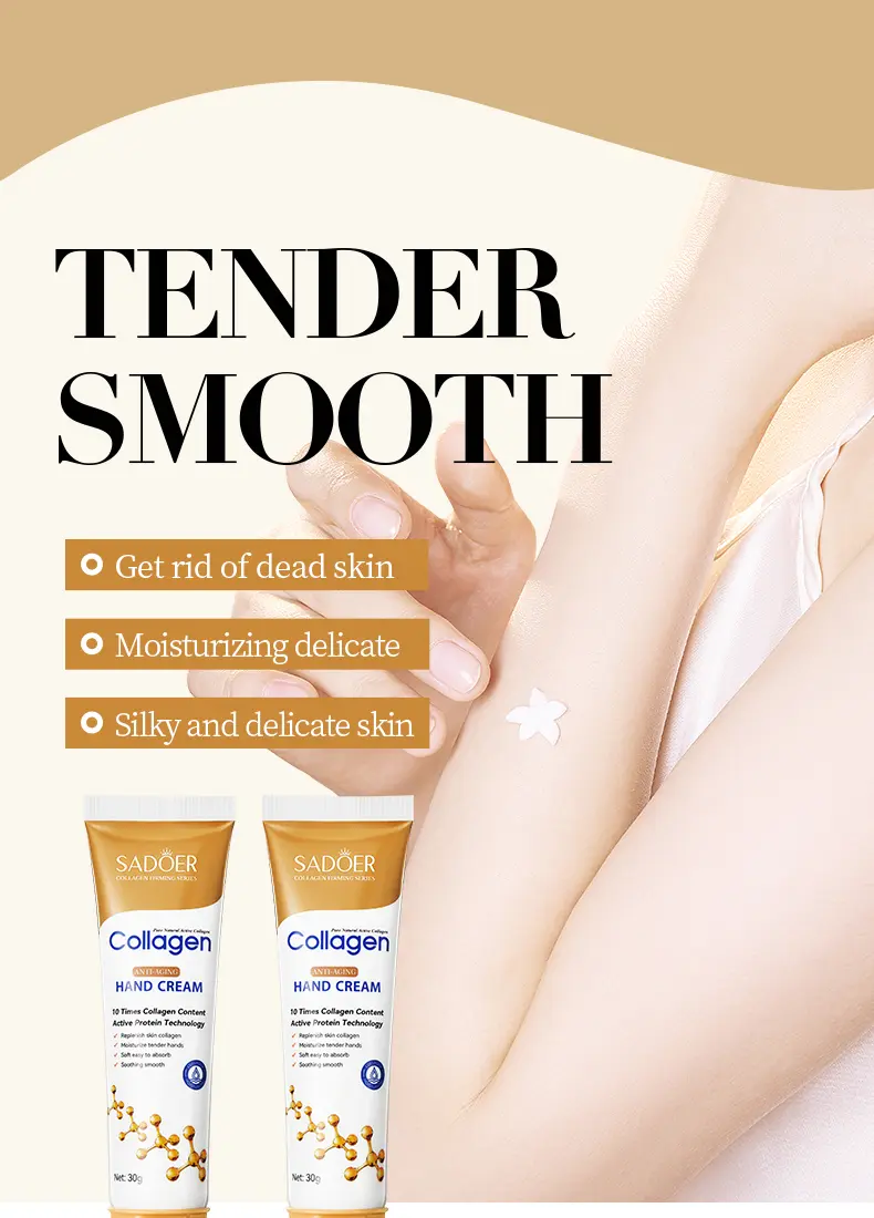 【BUY 1 GET 2 FREE】 Collagen Hand Balm Set, Winter Hand Care for Dry Cracked Hands, Prevents Dryness and Cracking, Moisturizing, Non-Greasy, Easy Absorption, Travel-Friendly, Hand Cream Gift Set
