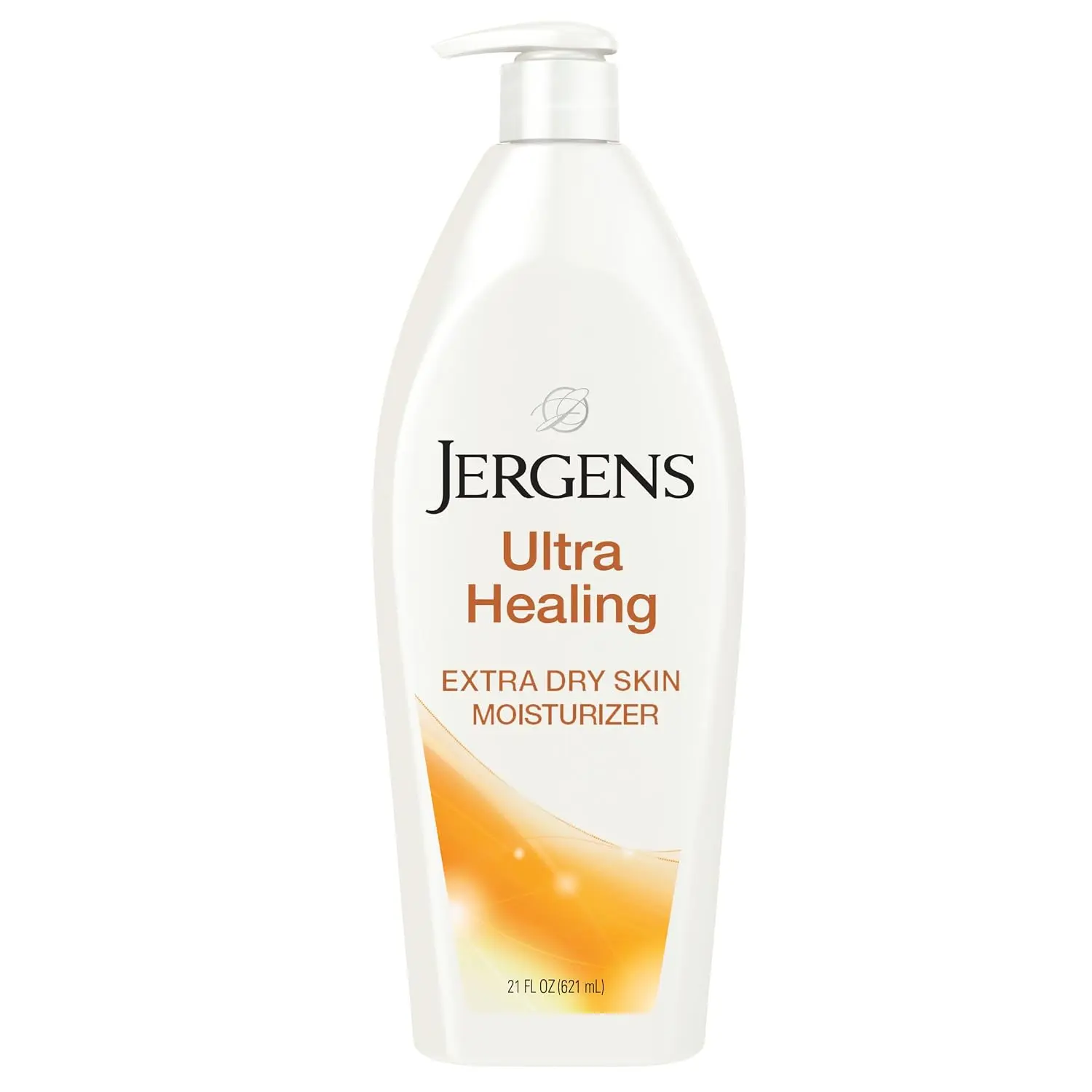 Jergens Ultra Healing Body Lotion for Dry Skin, White, 21 Fl Oz