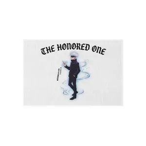 The Honored One Gojo JJK Outdoor Rug - Premium Weather-Resistant Floor Mat (Home Entrance Decor)