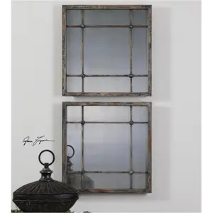 212 Main 13845 Saragano Square Mirrors Set of 2