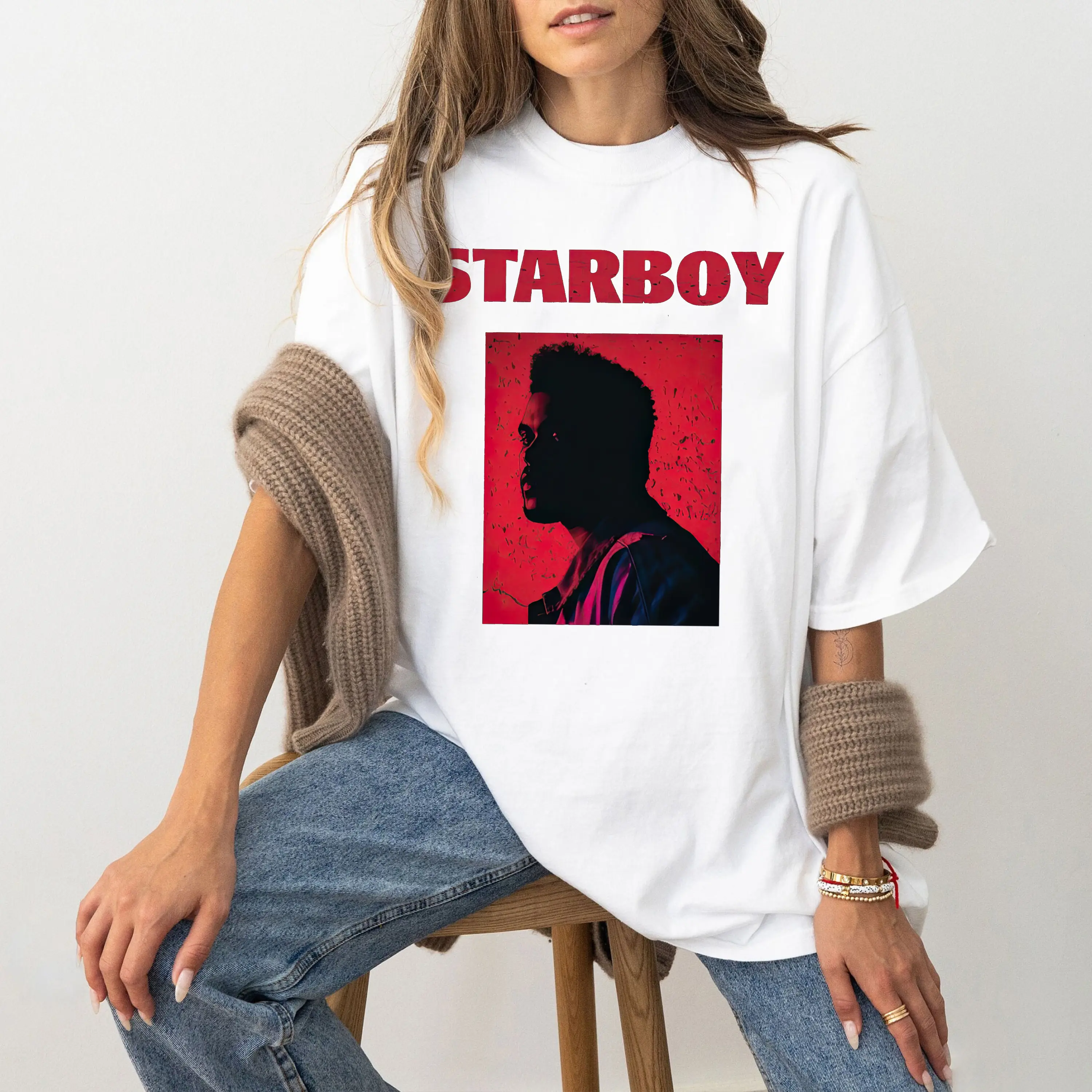Hip-Hop Music Shirt, Starboy Album Merch, Unisex Tshirt
