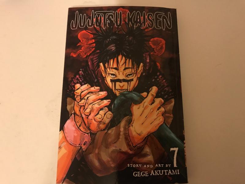 Gege Akutami Jujutsu Kaisen Vol 7 Paperback Edition Seventh Volume Of The Popular Manga Series Story And Art By Gege Akutami
