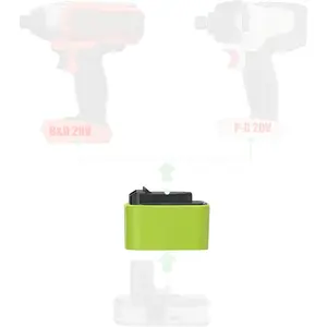 1 Adapter Upgrade for Porter  20v MAX (Not Older 18v Models) Tools & Upgrade for Black and Decker 20v MAX (Not Older 18v Models) Tools, Compatible with Ryobi 18v  - Adapter Only