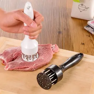 Meat Marinating & Tenderizing Kitchen Utensil – 2x Faster Marination, Tenderizes Meat with 1 Press, Utensils