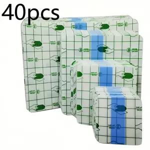 40pcs High Quality Transparent Self-Adhesive Tape, PU Material, Finger Protection Film, Prevents Blisters, Keeps Dry, Excellent Abrasion Resistance