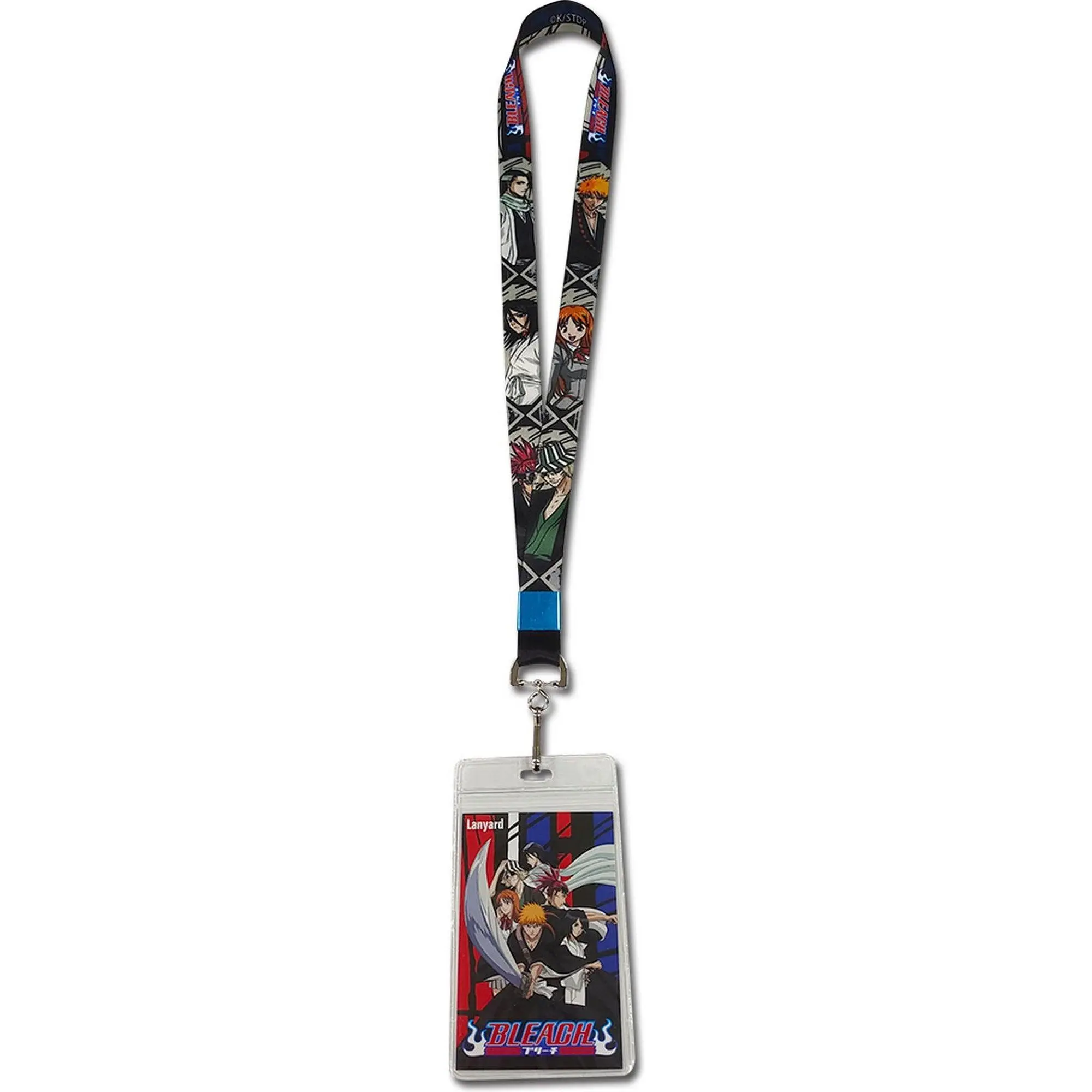 Bleach - Group Square Frame Lanyard