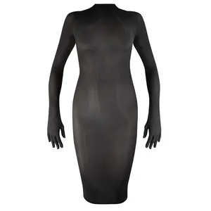 Silhouette Dress – VEX Nylon Edition - READY TO SHIP
