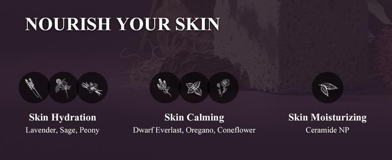 [TEABLESS Official Shop] Sage Amber Purple Tea Perfumed Body Lotion 16.93 oz / 480g , Daily Moisturizer, Body Lotion For Dry Skin & Sensitive Skin, Non-Greasy, Slow Aging, Floral Woody Scent, Korean Skin Care