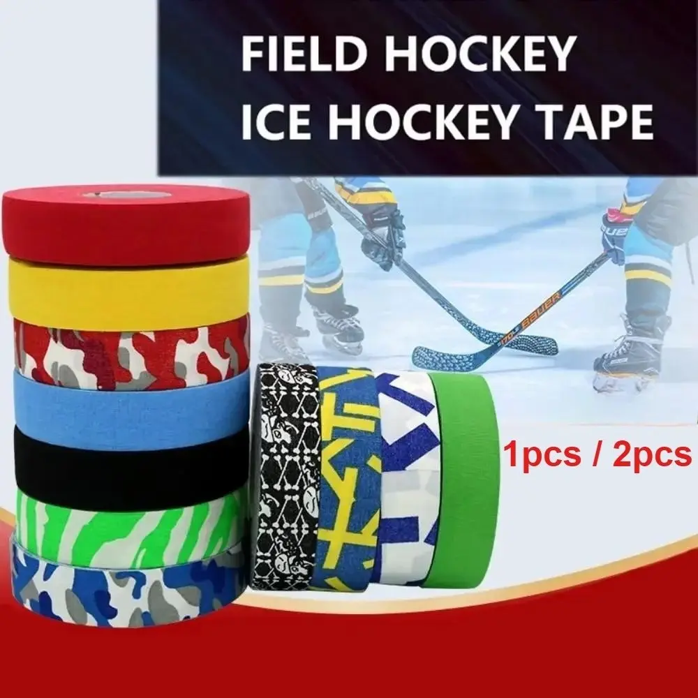 Multipurpose 2.5cm X 25m Ice Hockey Grip Tape, Anti-Slip Wear-Resistant Hockey Stick Tape, Polyester Sports Elastic Bandage, Athletic Tape, Sports Wrap
