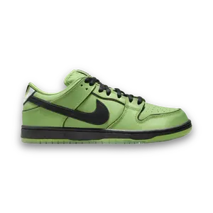 633354 The Powerpuff Girls x Dunk Low Pro SB Dunk QS 'Buttercup' Green